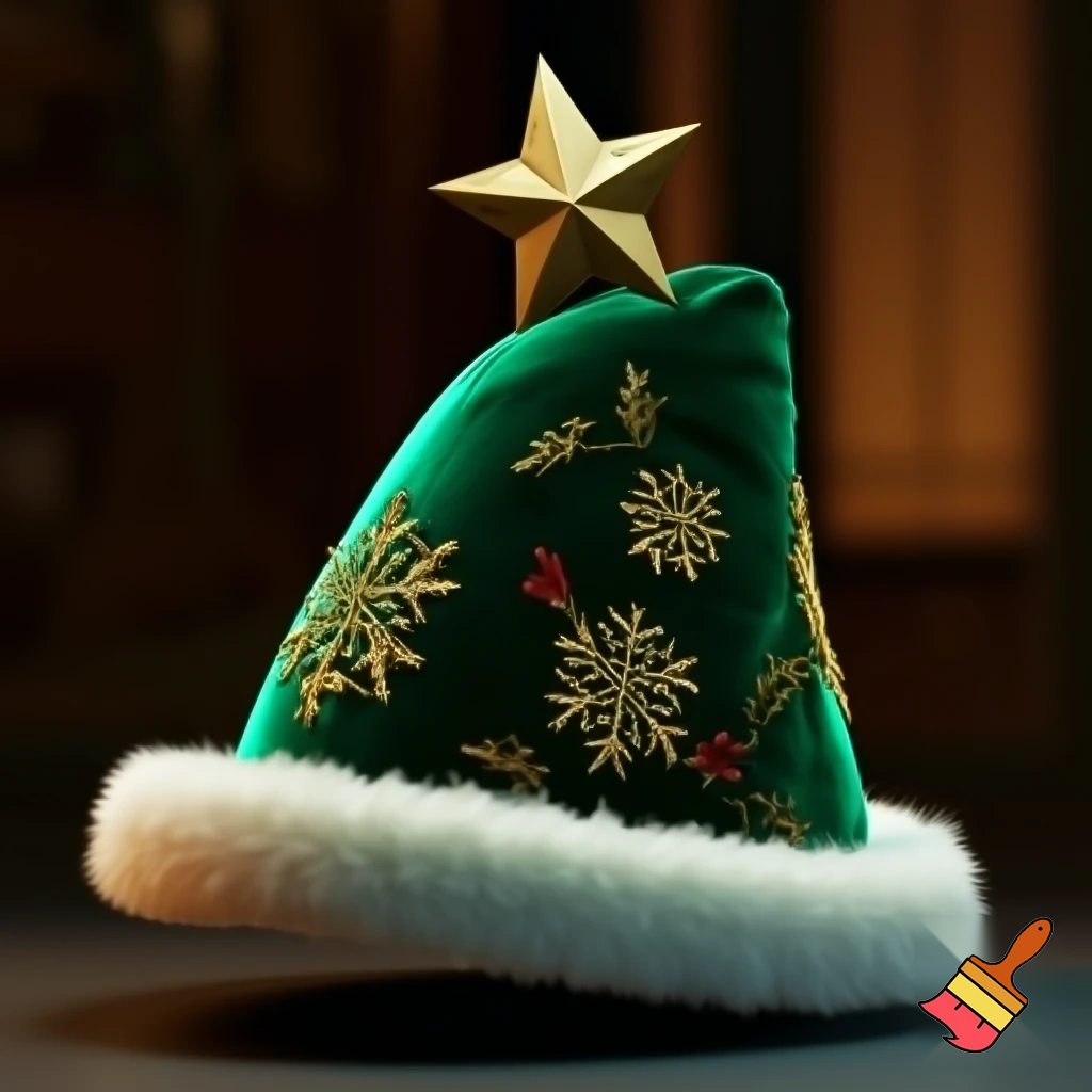 Christmas wizard hat