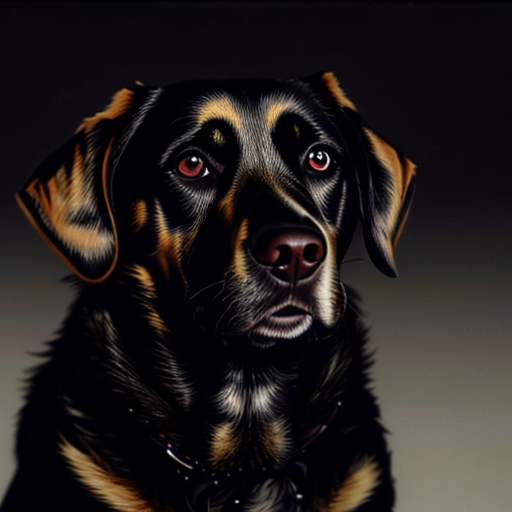 an old picture of a skinwalker dog staring at you half wisible in the dark in a creepy way
