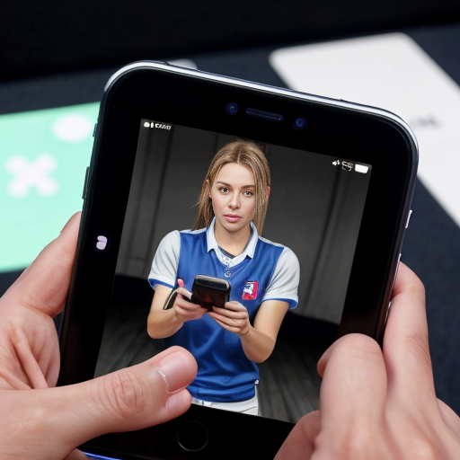 Goretzka play game on apple phone and Vanessa play game on apple phone at the movie 