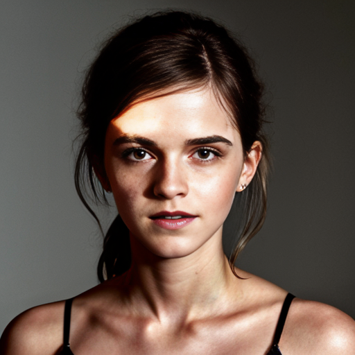 Beautiful Hollywood actress Emma Watson, big busoms, prominent nubbins, 