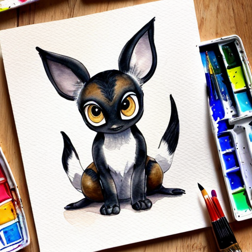 create an image, of different sketch poses for Umbreon