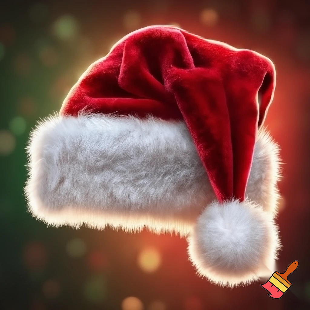 Santa Claus hat velvet Christmas Santa Claus hat 