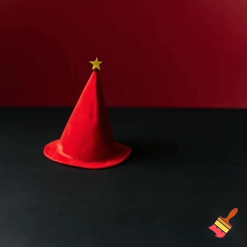 Christmas wizard hat