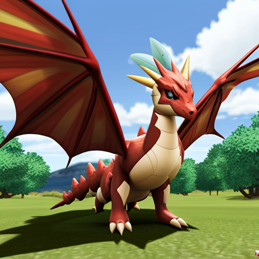 generate a pokemon themed fairy dragon pokemon 
