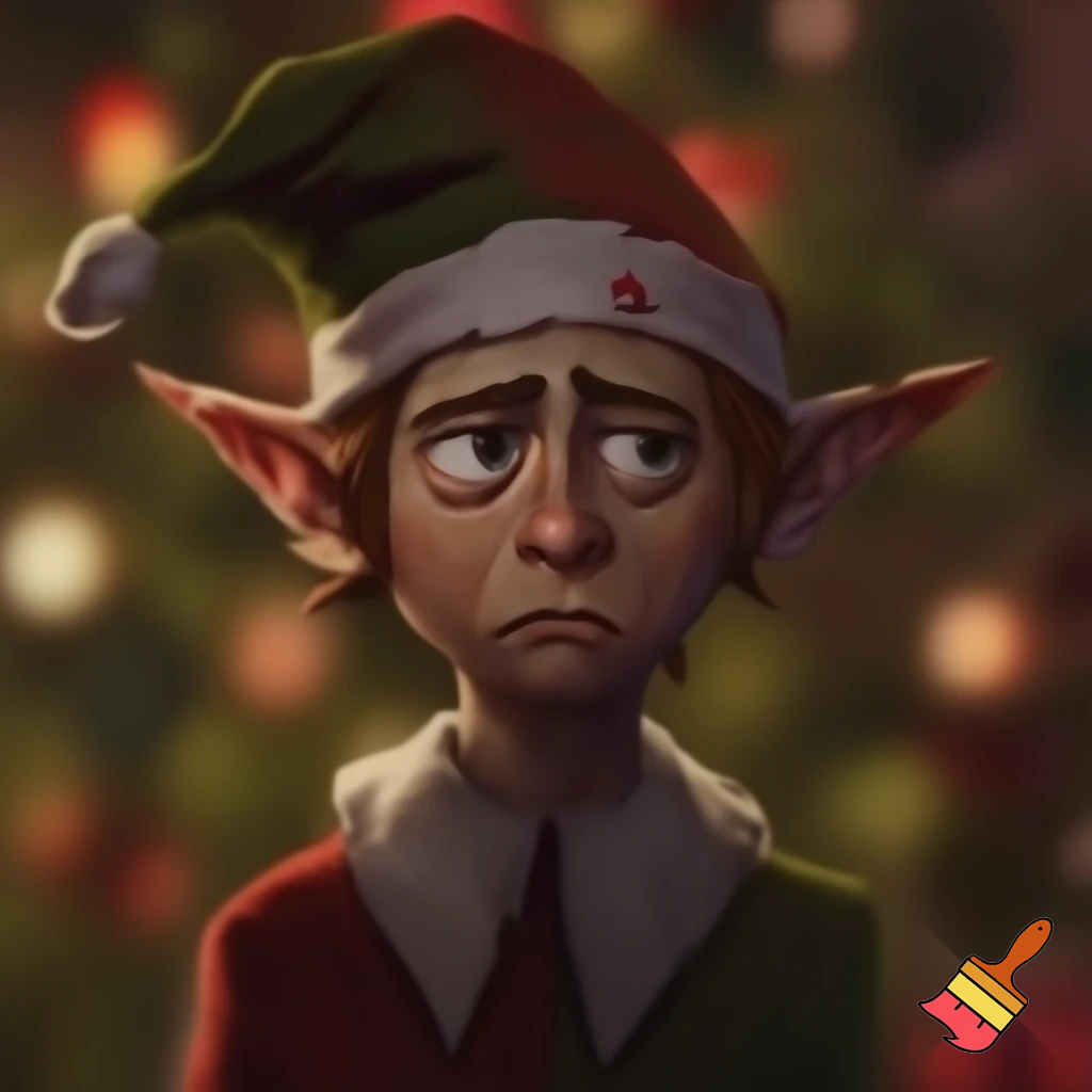 Christmas cynical’s elf on the shelf hat