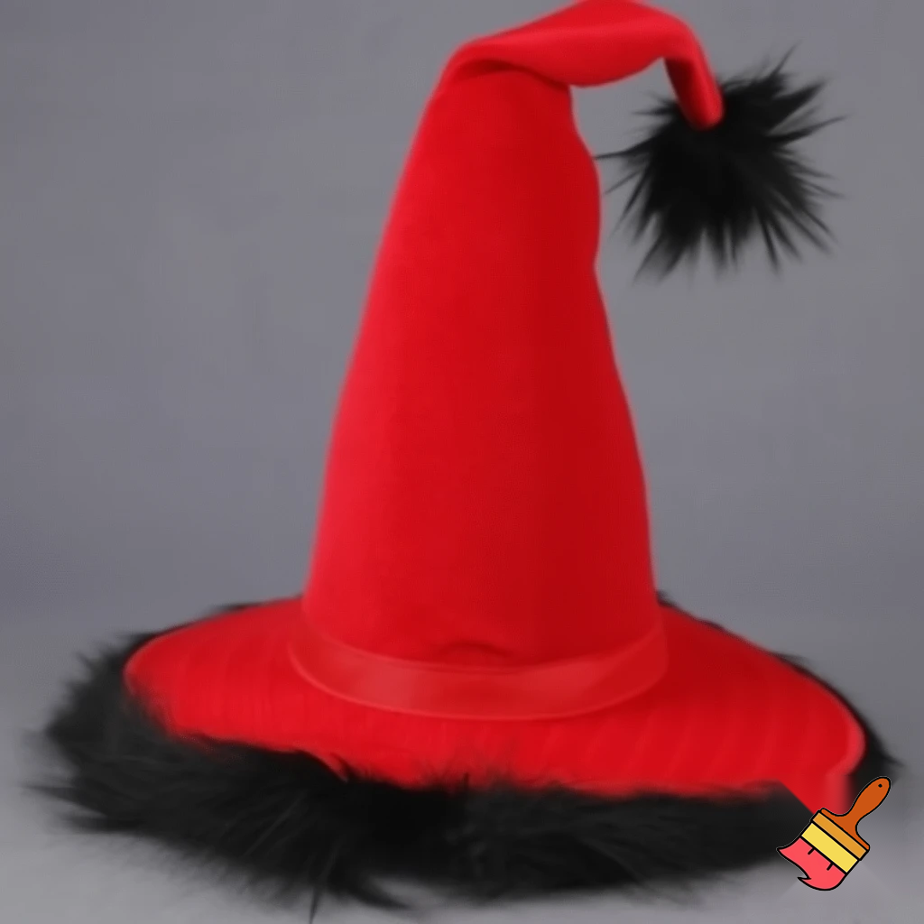Wizard Christmas hat, wizard Christmas hat, Santa Claus hat velvet fabric