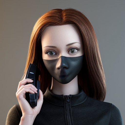 Photo of a pphotorealistic woman, lookalike of Edna from the Incredibles, very attractive facial features, very young looking for her age, 45 yo. The woman is wearing a broken Jason mask (covering only 3/4 of the face, with the top left quarter being uncovered, her deep brown eye visible. Is wearing a very modern elegant b&w outfit, holding chainsaw in hand.