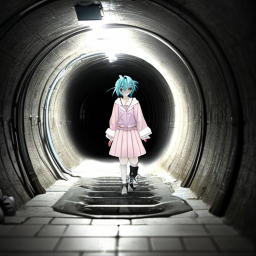 Miku in the sewers sick dizzy