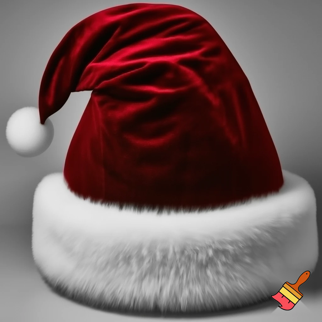 Christmas wizard hat red