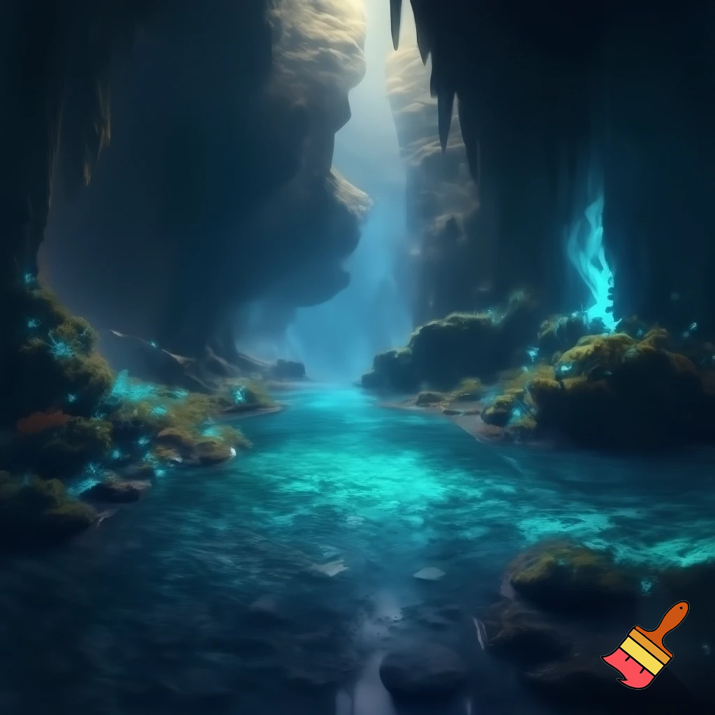 Cave With water 