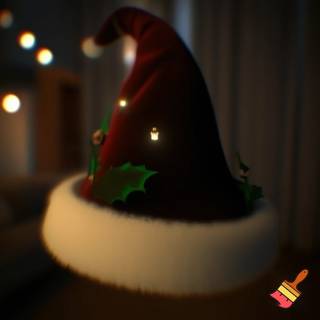 Christmas wizard hat Bend📿