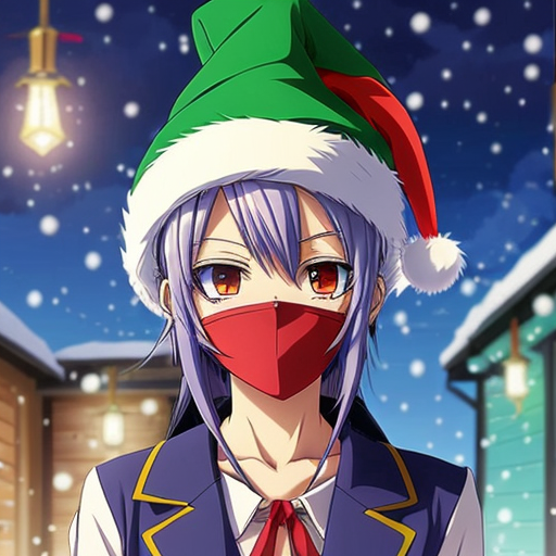 A wizard Christmas hat