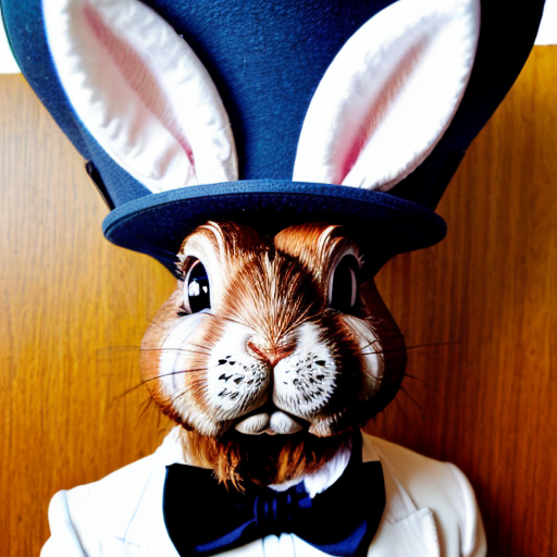 Easter bunny top hat, top hat, Easter bunny ears top hat