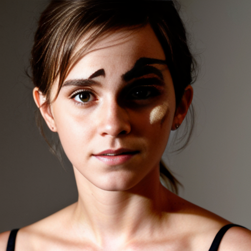 Beautiful Hollywood actress Emma Watson, big busoms, prominent nubbins, 