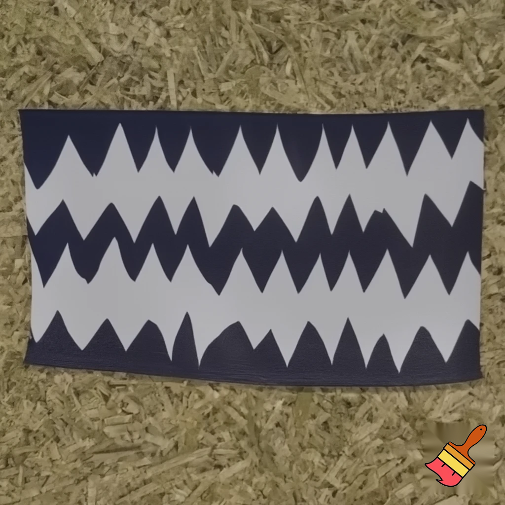 A flag of the woods