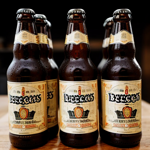 Erstelle ein Bild für ein Marketing für Ein Bier Namens Berggas Es sollte 5 verschiedene Sorten geben und halb Liter Flaschen in der Kiste sollten 20 Flaschen inhalten sein