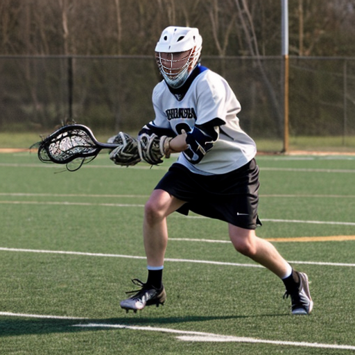 jesus playing lacrosse
