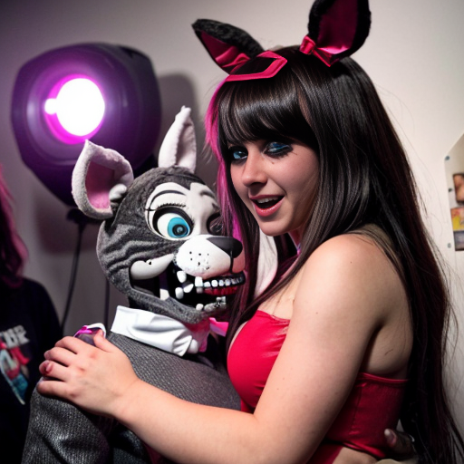Show me what would happen if a boyfriend and girlfriend (Friday night funkin') were captured by female animatronics fnaf 2 , who then decided to make the boyfriend a girl (change his gender and appearance) and put the girl (boyfriend gender) in a cute, sexy bunny animatronic costume, and the wife girlfriend in a female animatronic cat costume. Both died in agony. How would the spirit of the girl (boyfriend gender) and his wife (girlfriend) react afterward?
