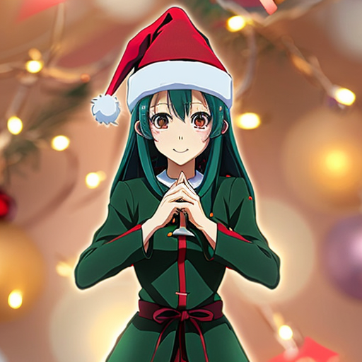 Christmas wizard hat