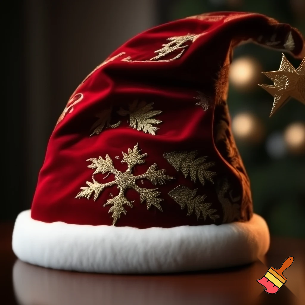 Christmas wizard hat