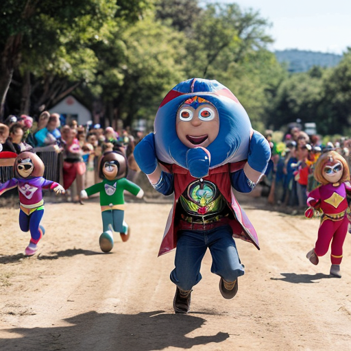 Super Why The Story of the Mother Goose Elephant Sack Race