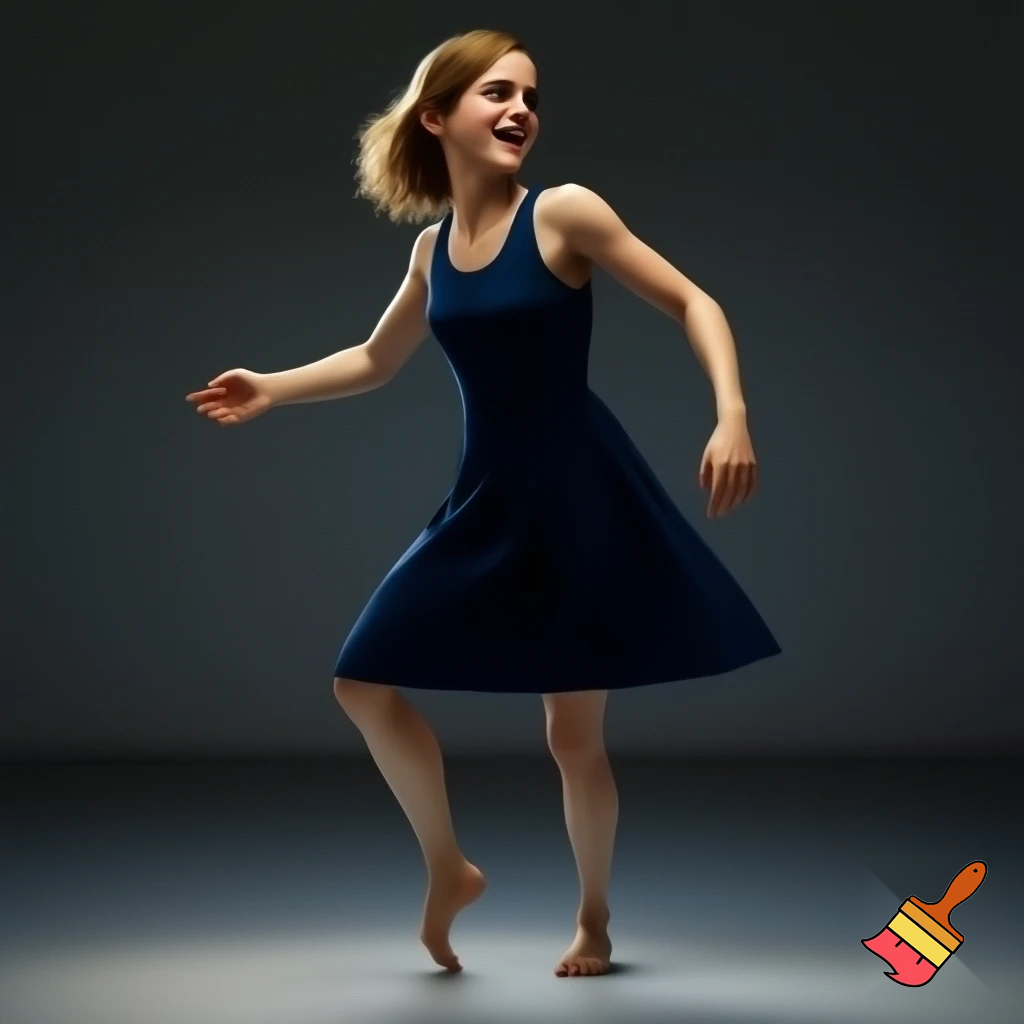 Emma Watson dancing 
