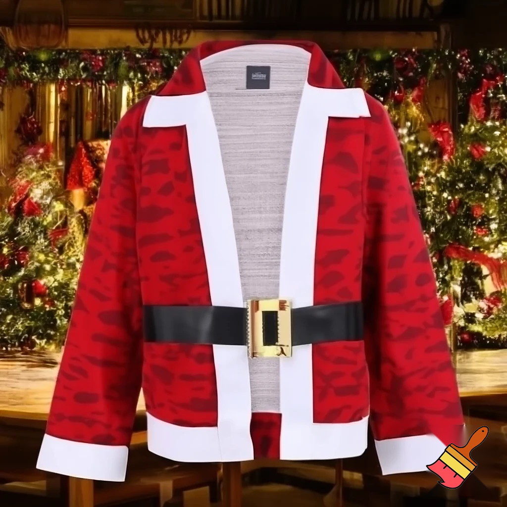A wizard jacket Christmas jacket Santa Claus wizard