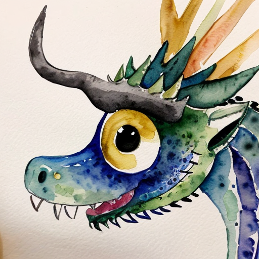 make a dragon with 300230 eyes