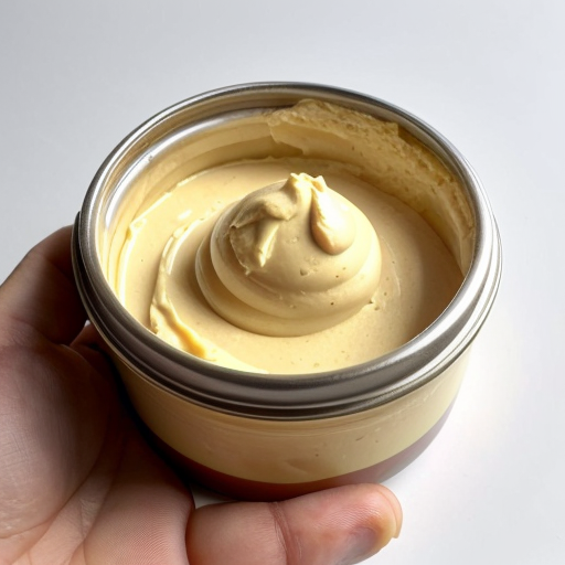 Custard powder out of the container. Make the company be Bird's Original Custard Powder 350g.