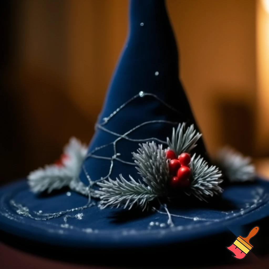 A wizard Christmas hat