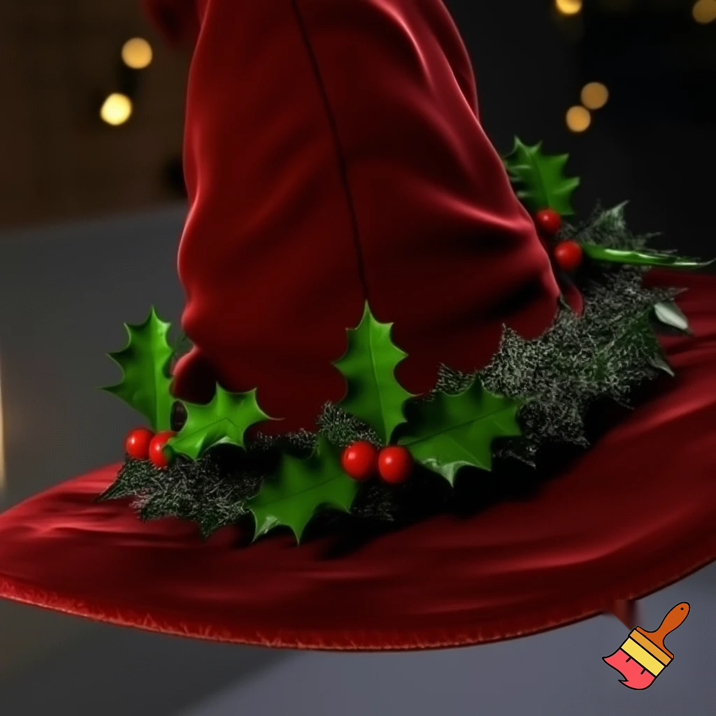 Christmas wizard hat