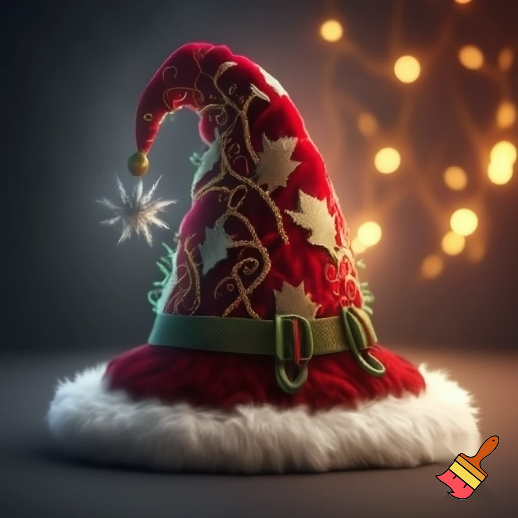  Christmas wizard hat 