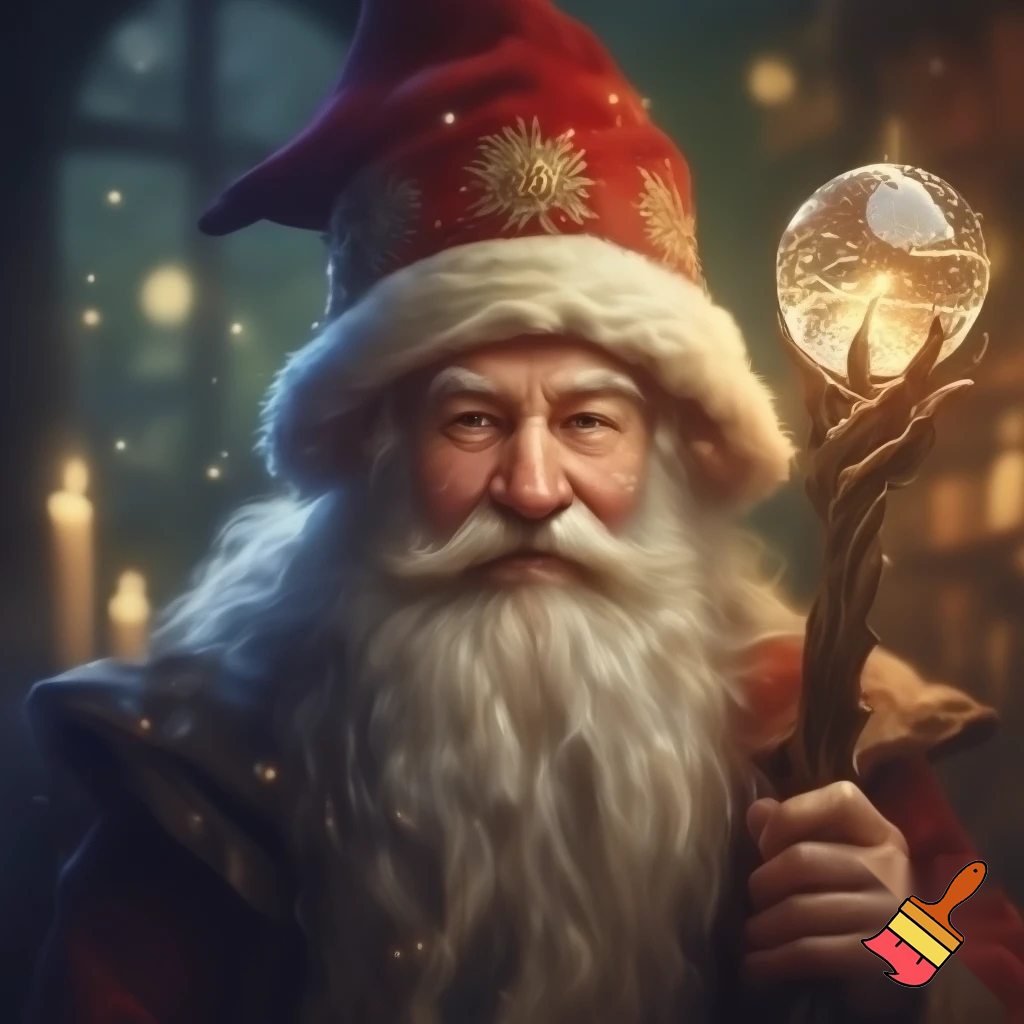 Wizard Christmas hat