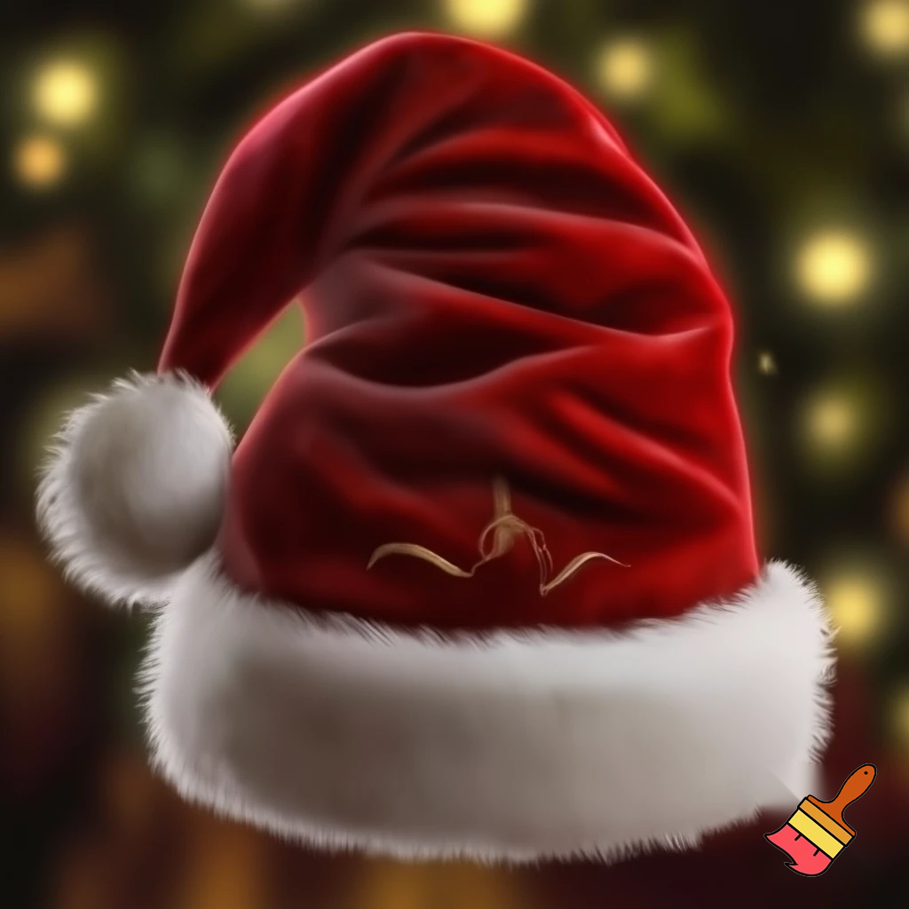 Christmas Christmas hat elf on the shelf hat Santa Claus hat velvet