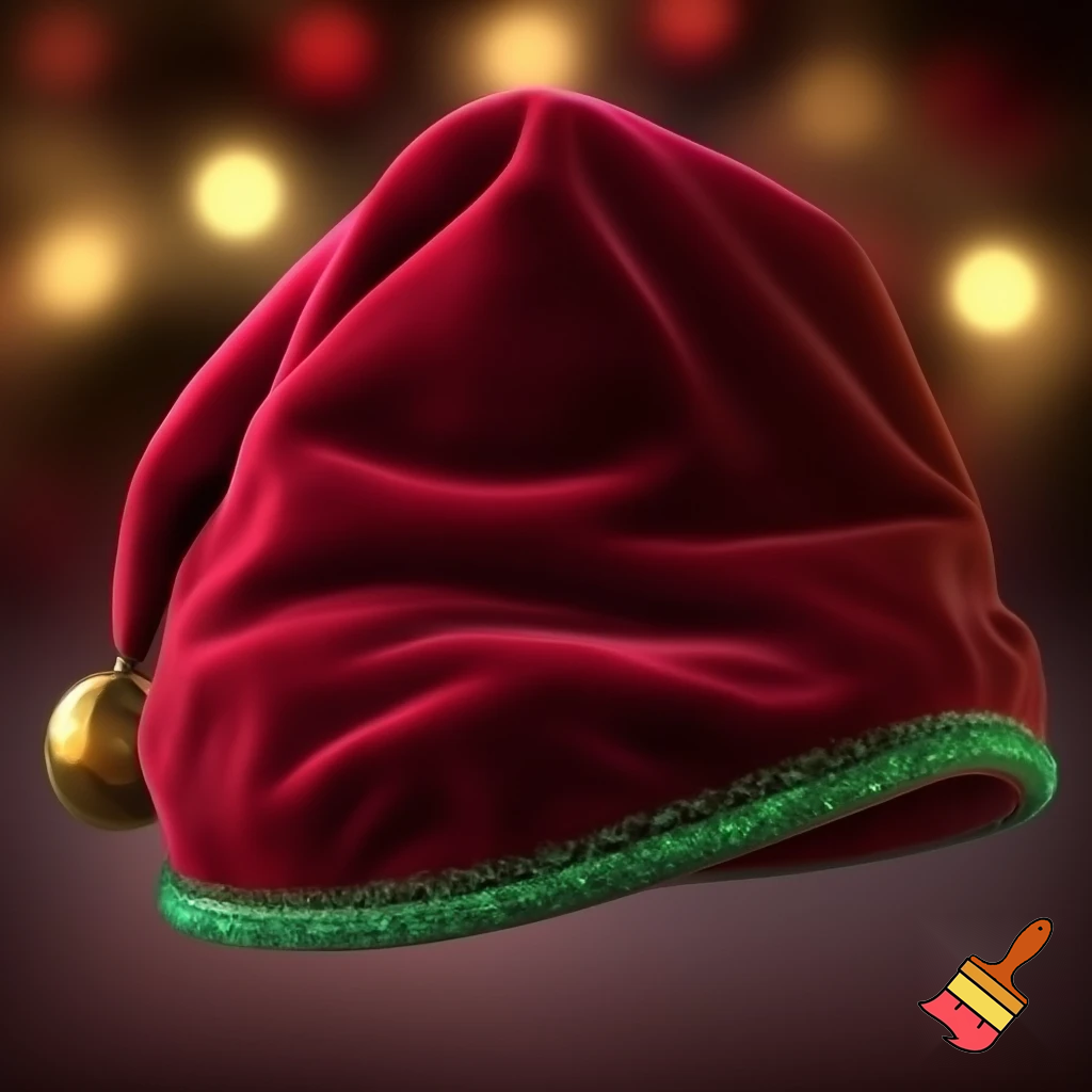 Elf Santa Claus hat velvet Santa Claus elf hat Santa Claus