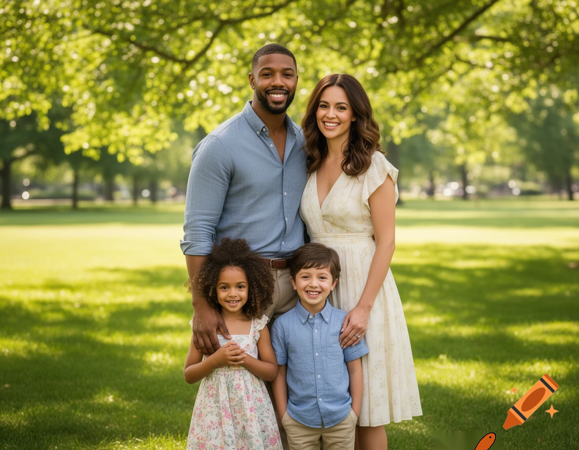 Michel B jordan with a brunnete white wife with one girl that is 3 years old and one boy that is 6 years old