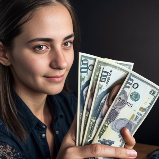 jewish person streotype looking at money greedily