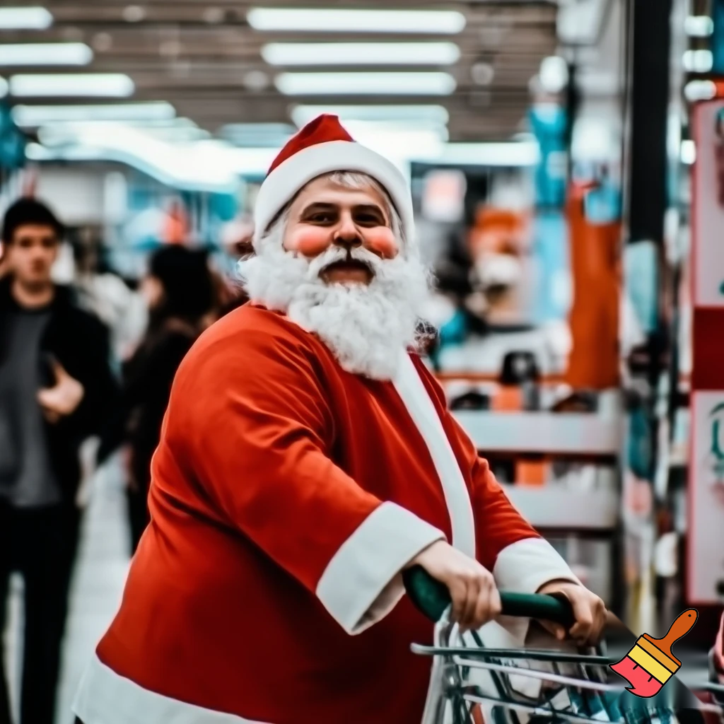 Santa Claus🎅🏻✨🎄🎄 shopping Centre🏰