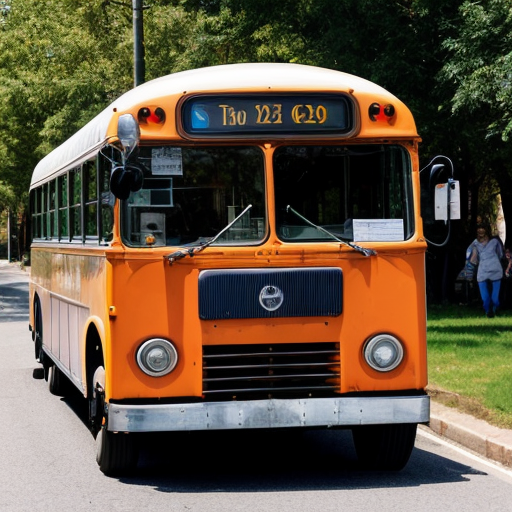 a bus wagon full of people