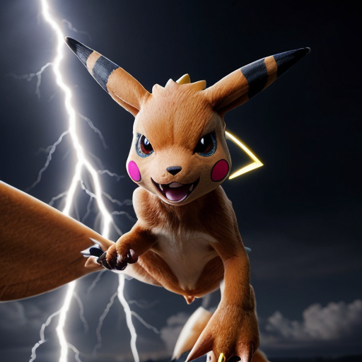 A lightning vmax Pokemon