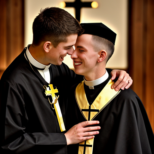 a priest and alter boy in love