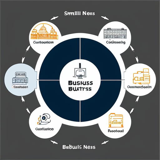 small business industries network diagram 