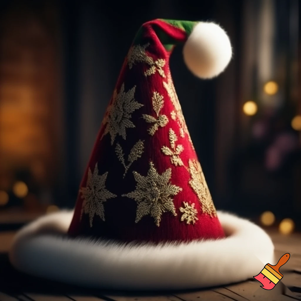 Christmas wizard hat