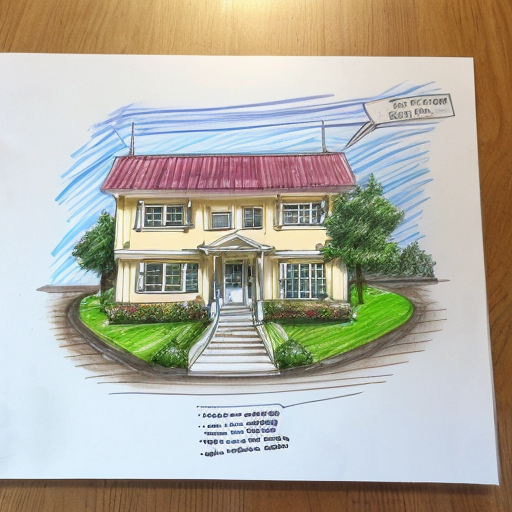 Make me a sketch map of 76 mission road 1-2km distance around the house 