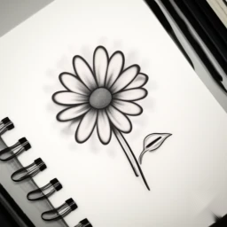april birth flower tattoo