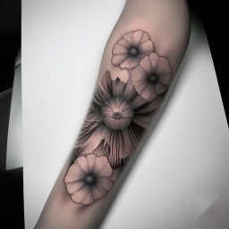 october birth flower tattoo