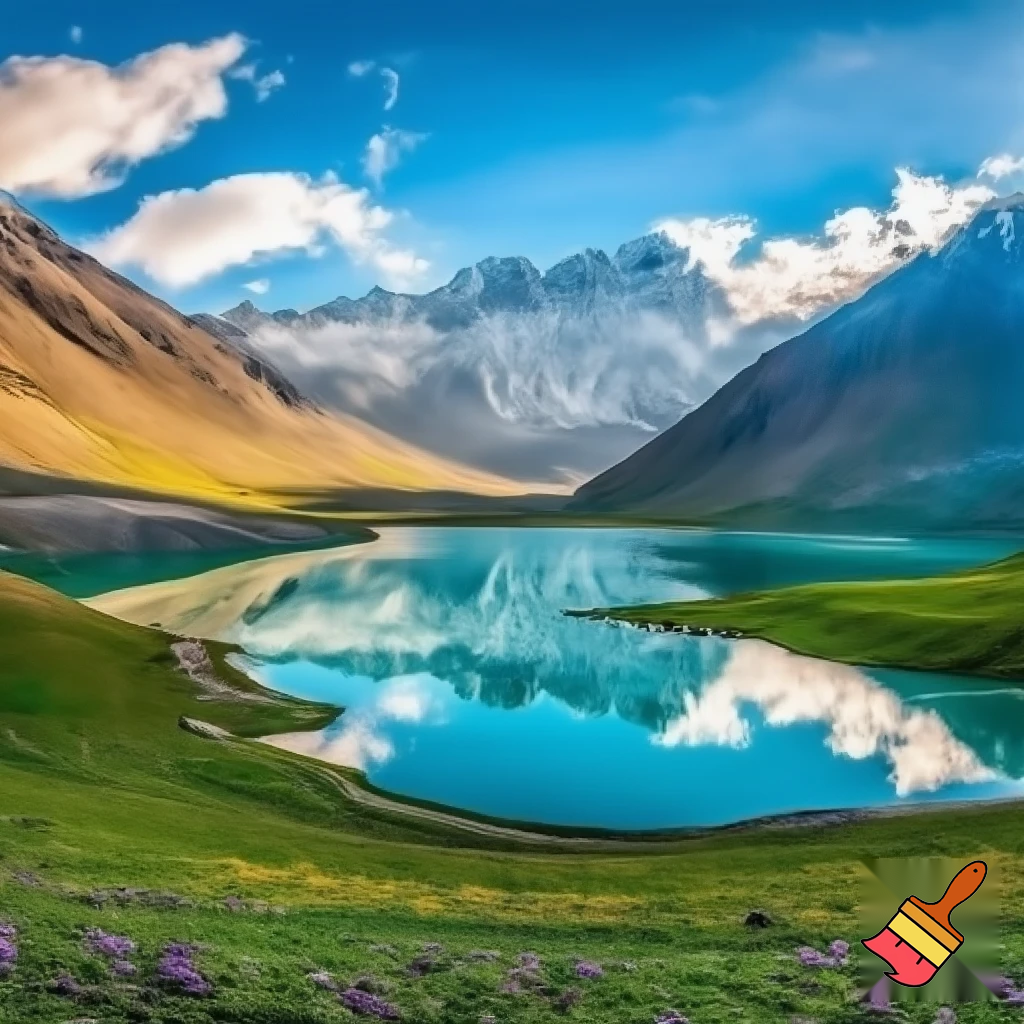 Lake Saif ul Malok Naran Pakistan full view 
