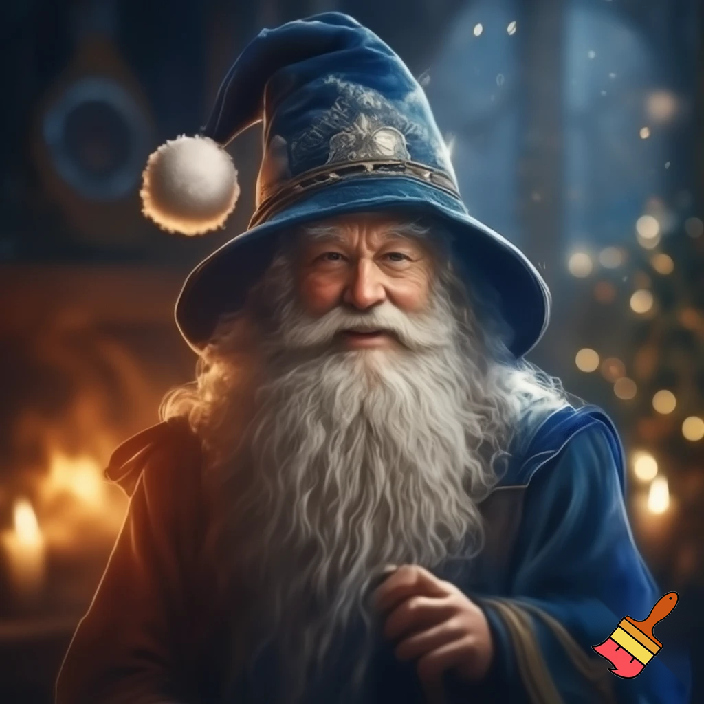 Wizard Christmas hat