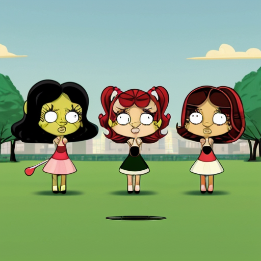 Powerpuff Girls (The Powerpuff Girls), Elephant, Zoo