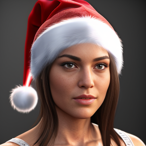 Christmas wizard hat Bendy hat